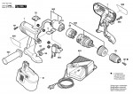 Bosch 0 601 951 320 Gsr 18 Ve-2 Cordless Drill Driver 18 V / Eu Spare Parts